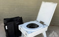 Cleanwaste Portable Toilet Seat &amp; Storage