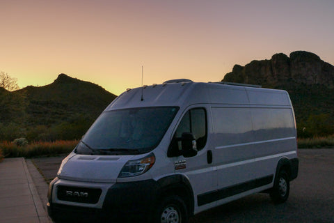 Van Life in Alaska overland rental