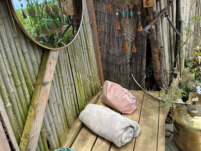  and a propane hot water system for comfort.|Cozy interior of a rooftop tent — photo 15