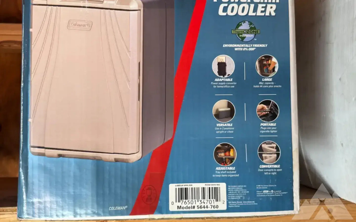 Coleman 12v Power Chill cooler 40 quart — new coolers & fridges for sale — photo 1