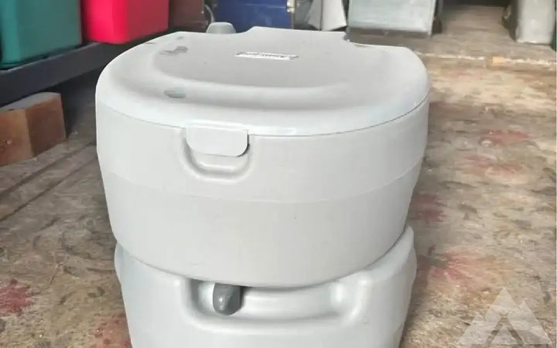 Coleman camping toilet — used showers & toilets for sale — photo 1