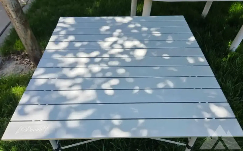 Coleman - Compact Aluminum Table — used camp furniture for sale (photo 2) — photo 2