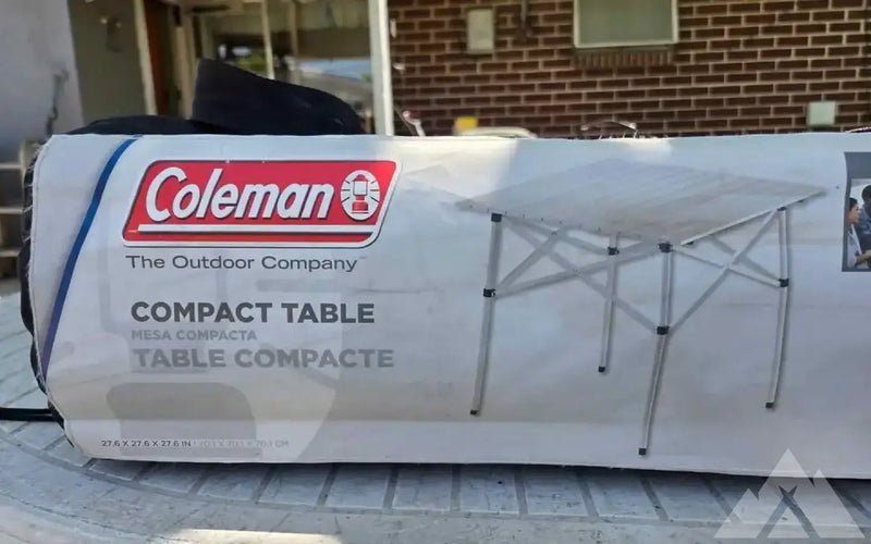 Coleman - Compact Aluminum Table — used camp furniture for sale (photo 4) — photo 4