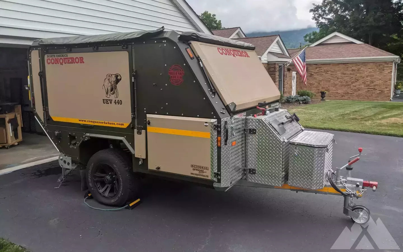 Conqueror UEV-440 — used overland trailer for sale in Crestview, FL (photo 8)