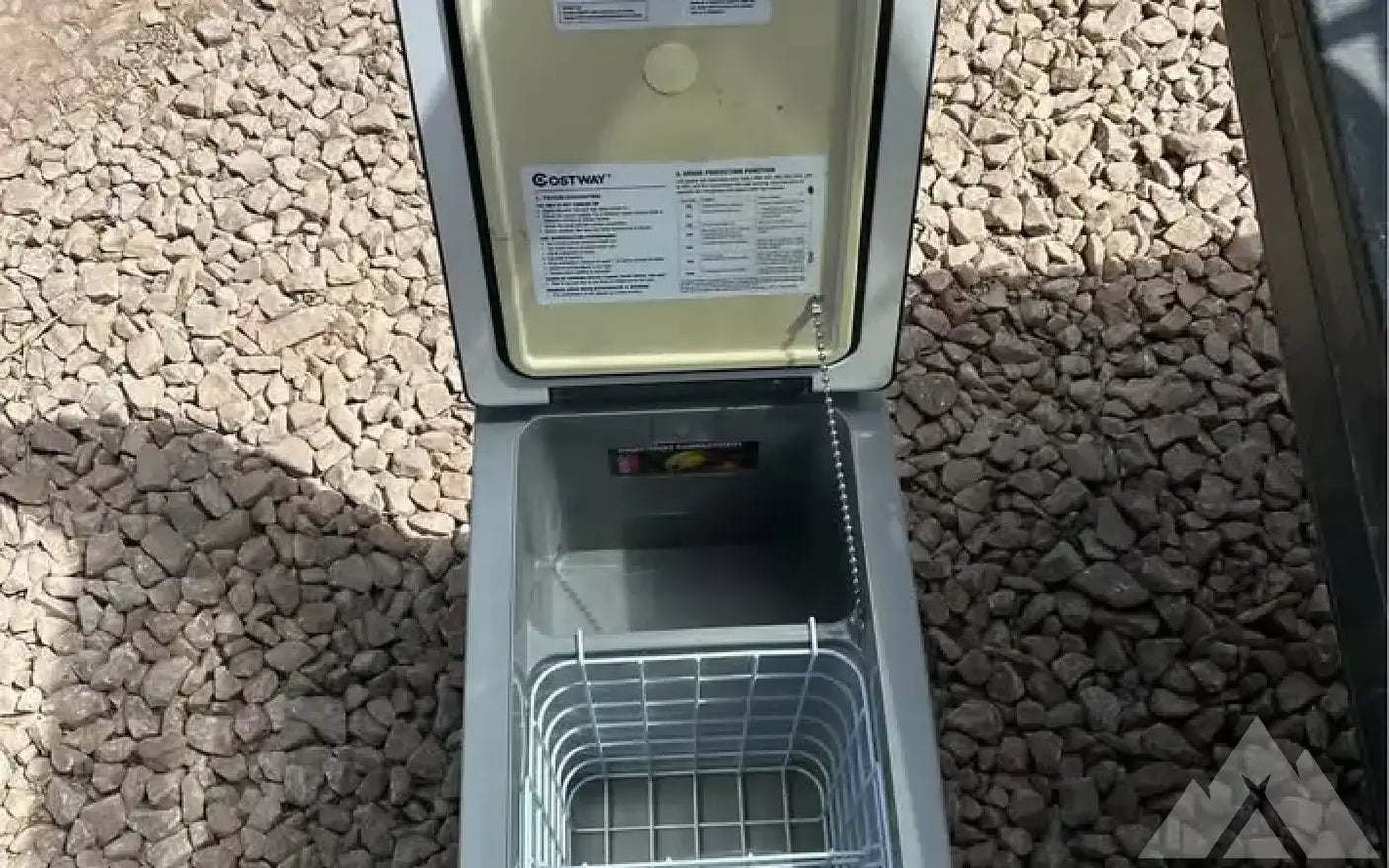 Costway Mini fridge and Freezer 44 quart — used coolers & fridges for sale (photo 5)