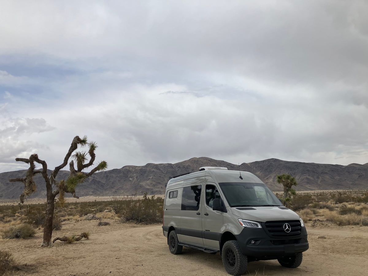 Explore the desert! This adventure camper van