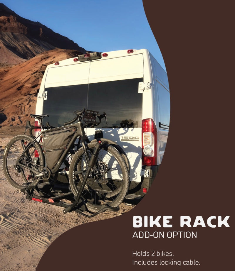  and a stunning desert view outside. Perfect for adventures!|Cozy RV rental interior with a bed — photo 1