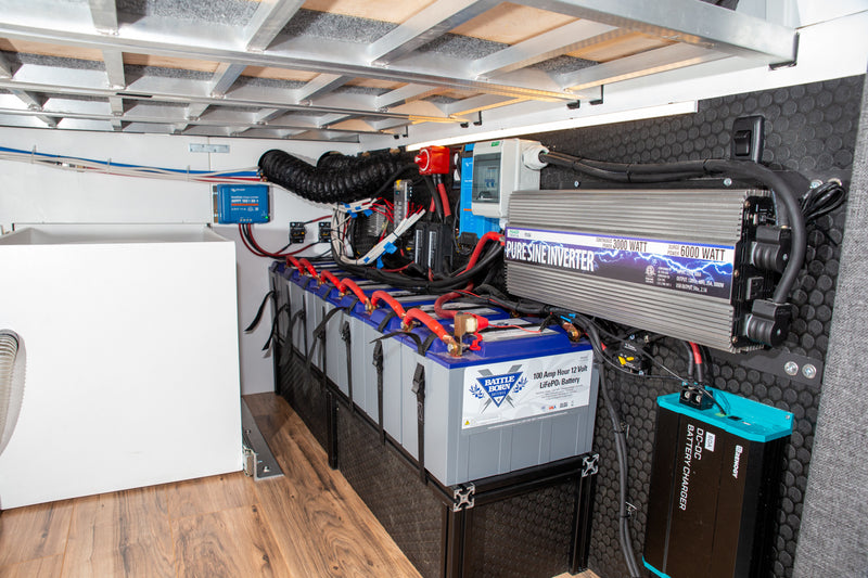 Ultimate Adventure Van with AC & Hot Shower, Battery bank, Queen Bed — photo 19