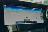 RV rental dashboard navigation shows an unmapped road near "Auto Center Ct," with map and search options for discovery.