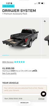 Decked truck bed cargo box in Surprise, AZ (photo 2)