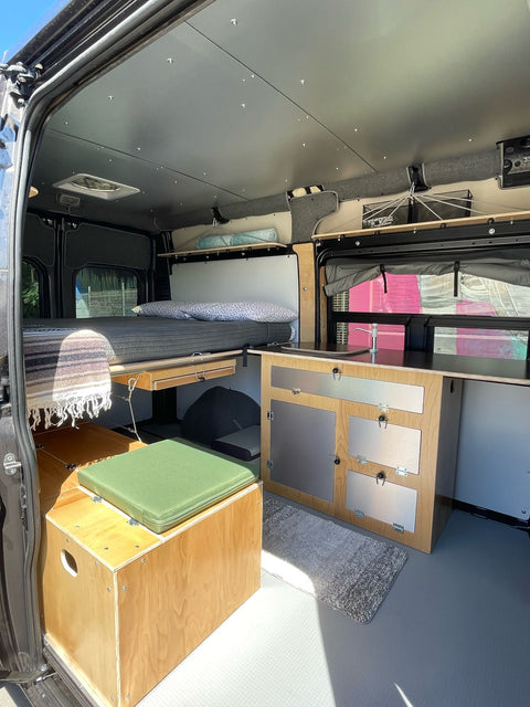 The Happy Glamper Converted 2022 Ram Promaster #vanlife camper van — photo 4