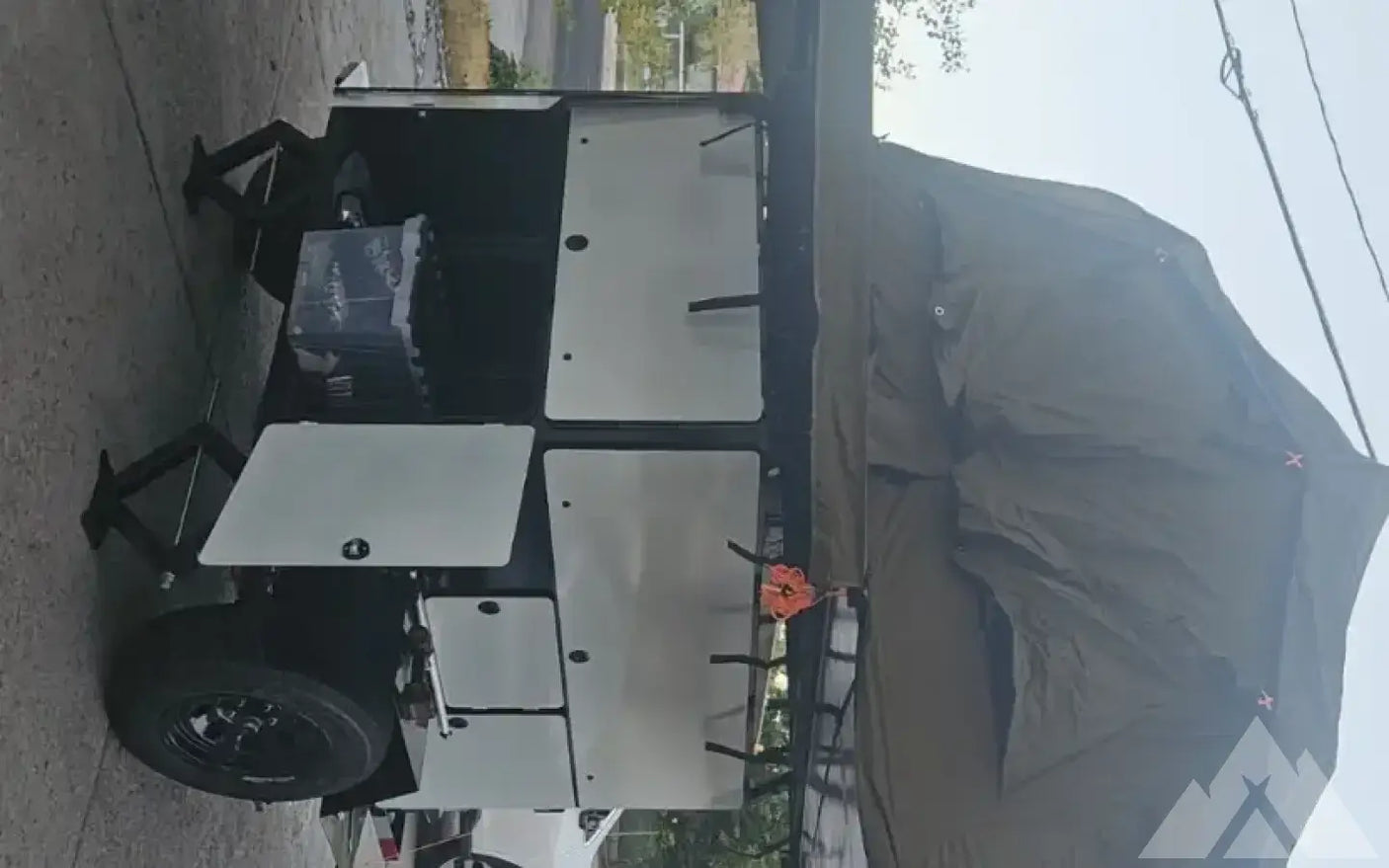Custom 2 level overland trailer — used overland trailer for sale in Pocatello, ID (photo 10)