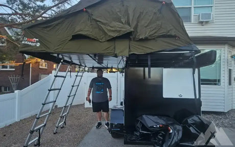 Custom 2 level overland trailer — used overland trailer for sale in Pocatello, ID (photo 4)