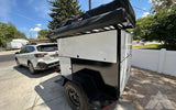 Custom 2 level overland trailer — used overland trailer for sale in Pocatello, ID