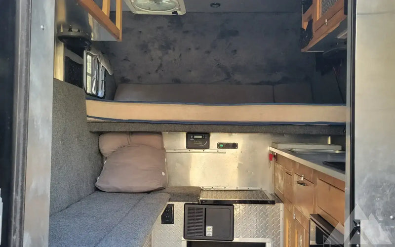 Custom built flatbed camper with aluminum bed — used for sale in Acworth, NH (photo 6) — photo 6