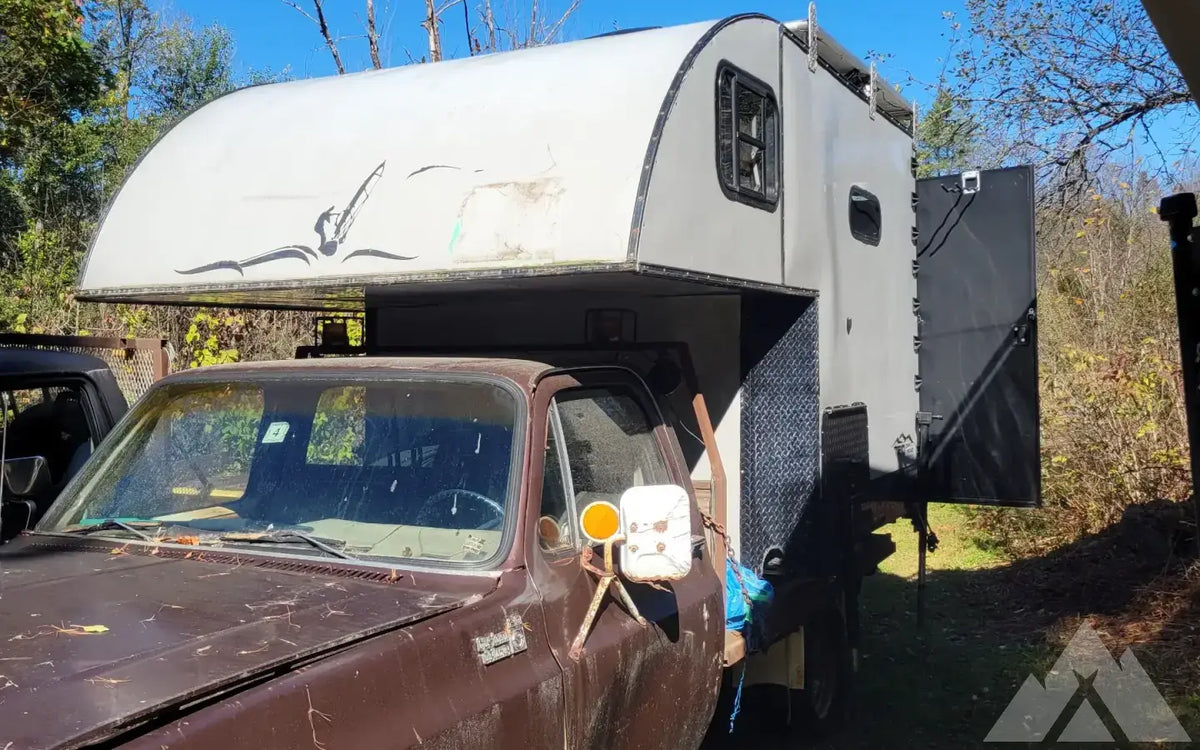 Custom built flatbed camper with aluminum bed — used for sale in Acworth, NH (photo 4) — photo 4