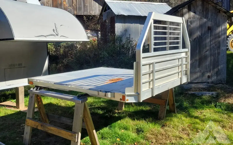 Custom built flatbed camper with aluminum bed — used for sale in Acworth, NH (photo 8) — photo 8