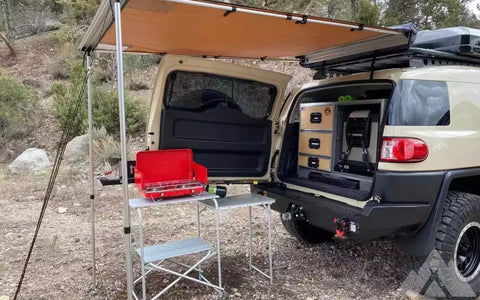 Custom built Overland Heavy Duty Drawer System