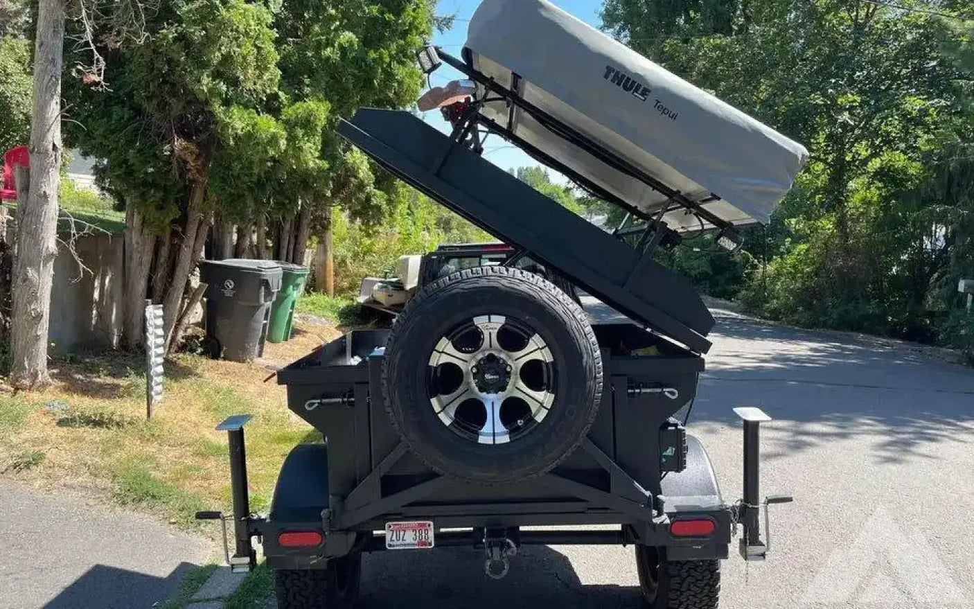 Custom built overland trailer — used overland trailer for sale in Moscow, ID (photo 4)