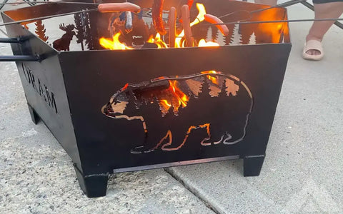 Custom Design Fire Pit and Smudge Pots