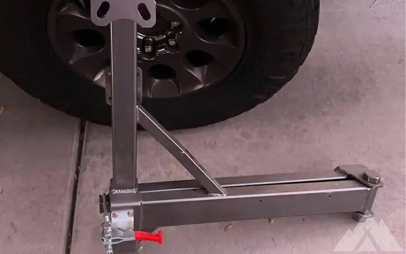 Custom Lexus GX470 Swingout tire hitch mount — new tire carriers & swing outs for sale (photo 2) — photo 2