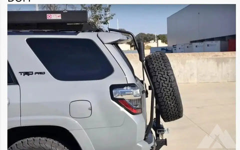 Custom Lexus GX470 Swingout tire hitch mount