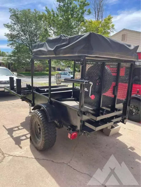 Custom Off-road Trailer with Moto Rails (2) — used overland trailer for sale in Lakewood, CO (photo 4)