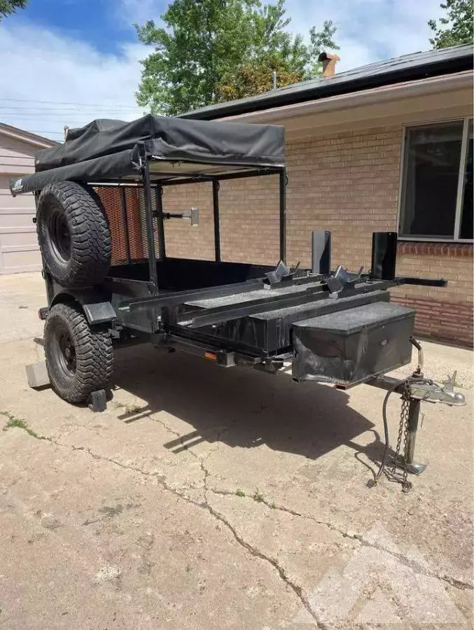 Custom Off-road Trailer with Moto Rails (2) — used overland trailer for sale in Lakewood, CO (photo 5)
