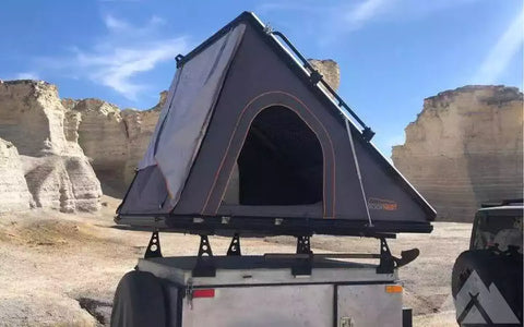 Custom Overlander Trailer with Roofnest Falcon XL