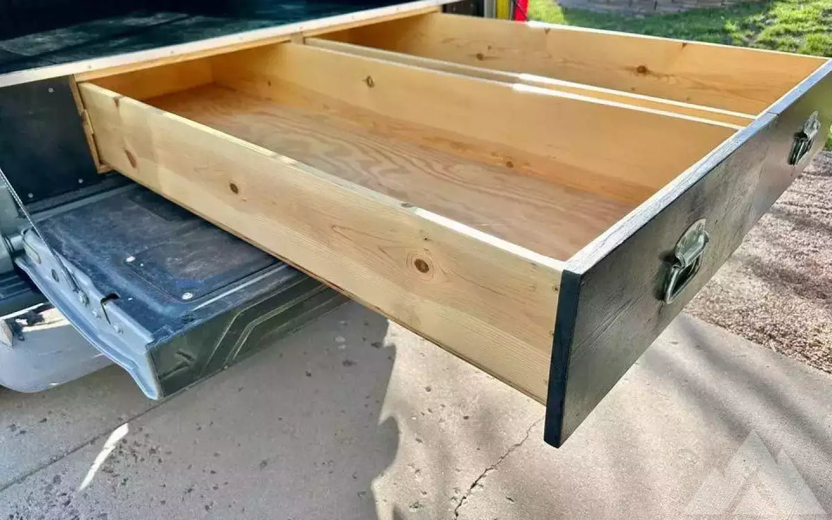 Custom Toyota Tundra Bed Drawer and Storage Platfo — used drawer systems for sale (photo 4) — photo 4