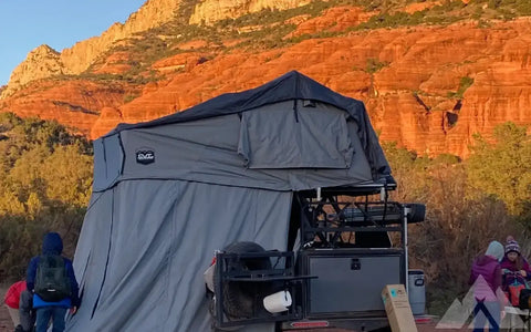 Customized Fort XXL Overlanding Trailer by MOAB