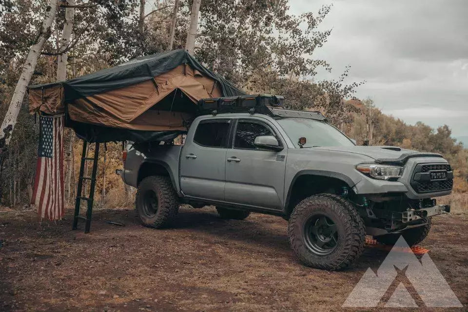 CVT Mt. Shasta Hybrid rooftop tent and rack – BaseCamper