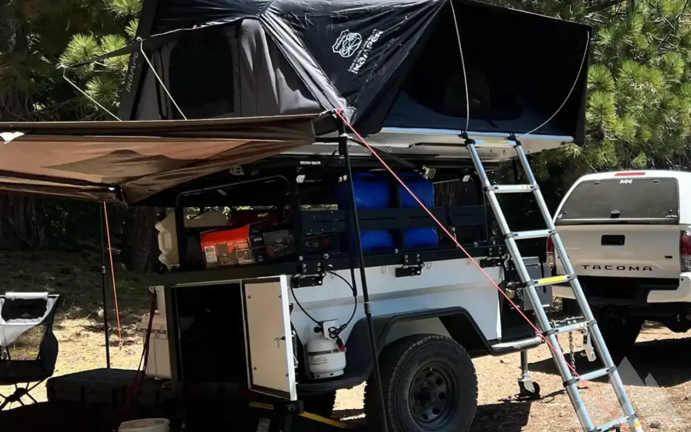 CVT OVERLAND AND IKAMPER SKYCAMP 3.0 with extras — used overland trailer for sale in Roseville, CA (photo 2)