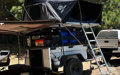 CVT OVERLAND AND IKAMPER SKYCAMP 3.0 with extras — used overland trailer for sale in Roseville, CA (photo 2)