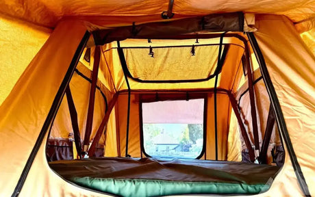 CVT rooftop tent with Rock Slide Engineering frame — used rooftop tents for sale (photo 2)