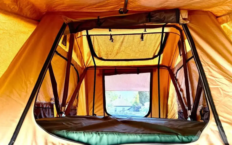 CVT rooftop tent with Rock Slide Engineering frame — used rooftop tents for sale (photo 2) — photo 2