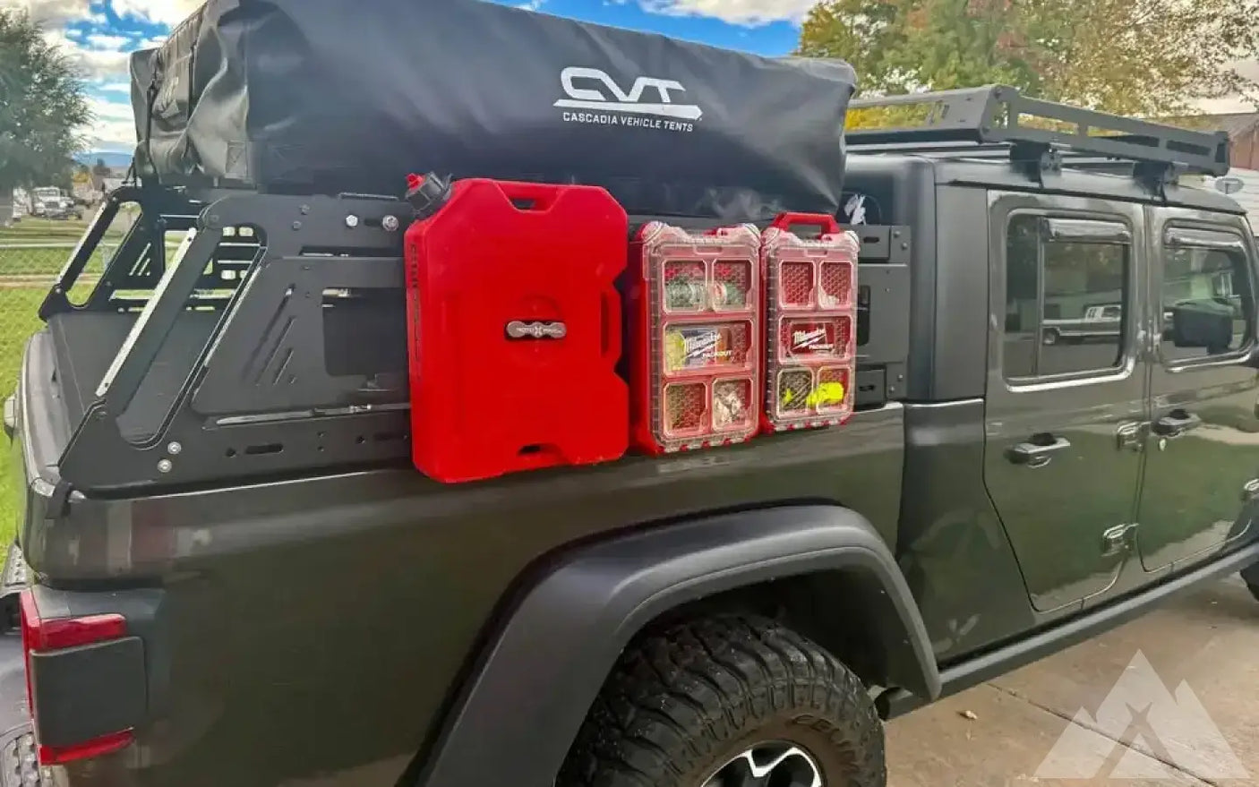 CVT rooftop tent with Rock Slide Engineering frame — used rooftop tents for sale (photo 6)