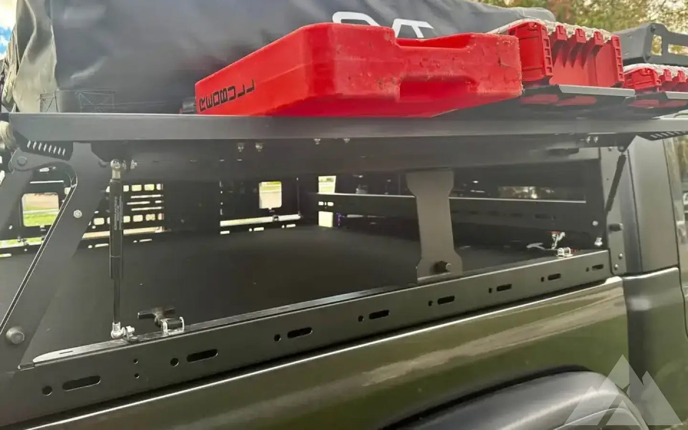 CVT rooftop tent with Rock Slide Engineering frame — used rooftop tents for sale (photo 7) — photo 7