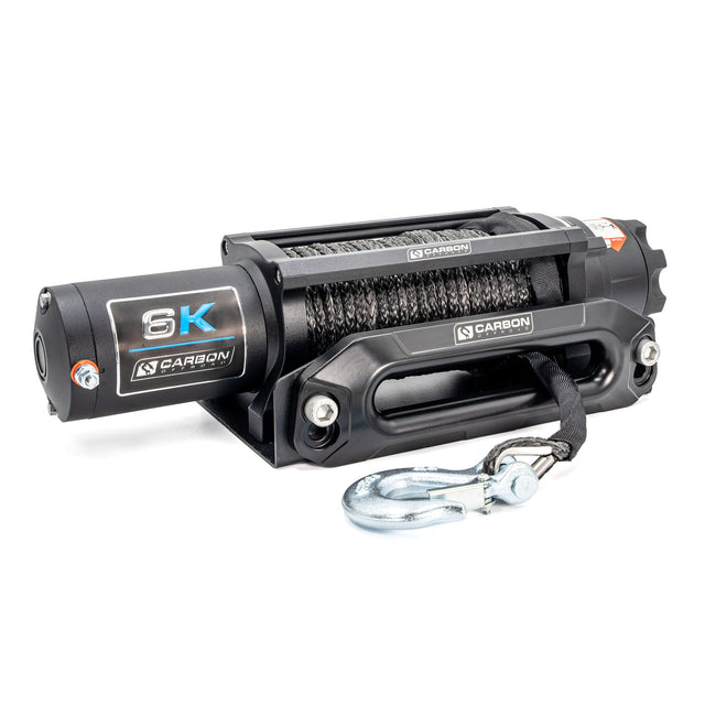 Carbon Offroad Long Drum 6000lb ATV/Small 4X4 Winch — photo 3