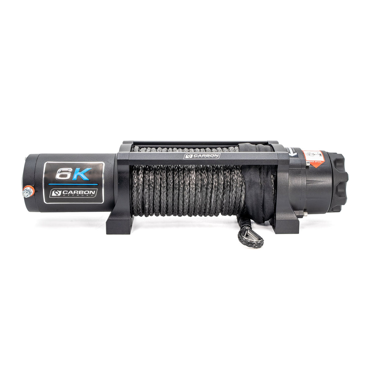Carbon Offroad Long Drum 6000lb ATV/Small 4X4 Winch — photo 5