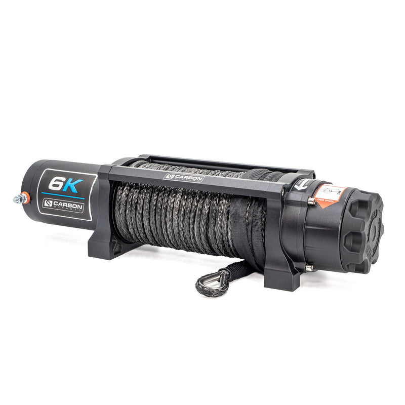 Carbon Offroad Long Drum 6000lb ATV/Small 4X4 Winch — photo 8