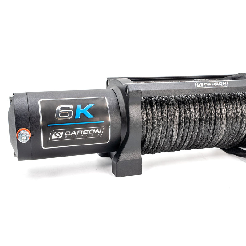 Carbon Offroad Long Drum 6000lb ATV/Small 4X4 Winch — photo 7