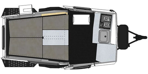 2013 Cricket Folding Travel Trailer overland rental