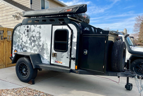 2022 Off-Grid Pando 2.0 Trailer with Roof Top Tent — photo 4