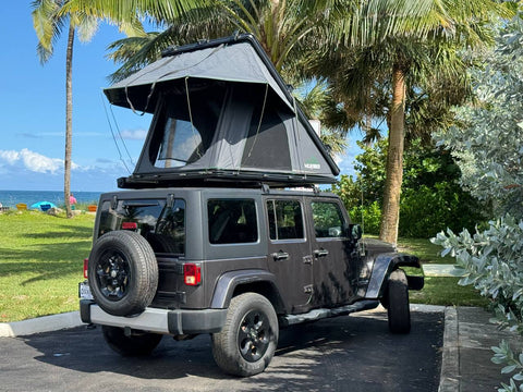 4x4 Rooftop Tent Adventure Camper overland rental