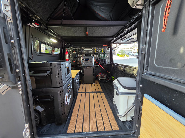  perfect for an RV rental trip. Shows power station