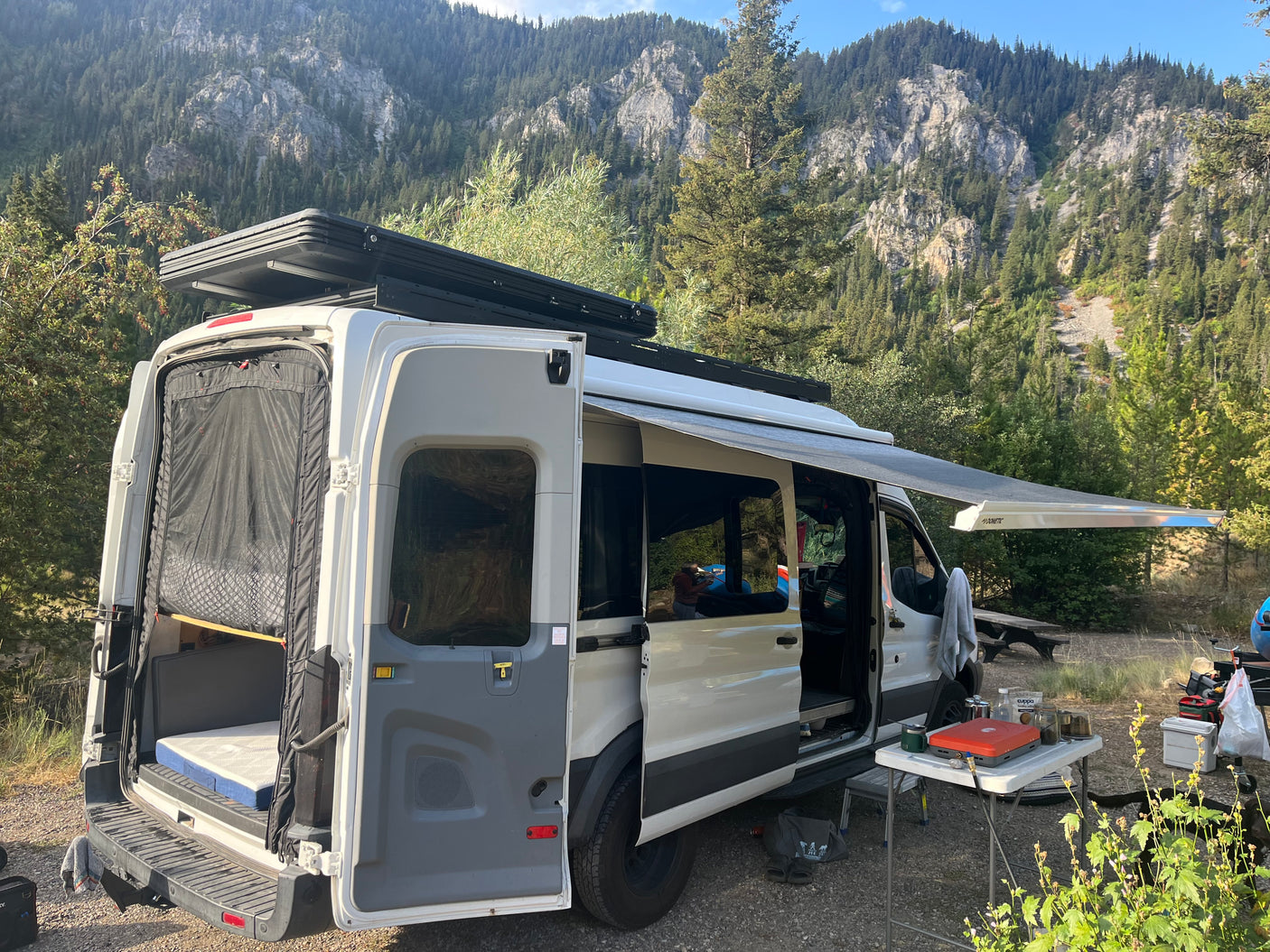 VAN-A-White (Pet & Mtn Bike Friendly)