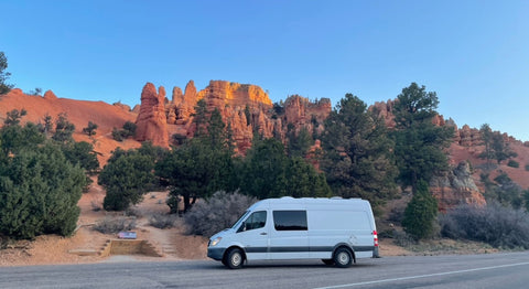 Jolene the Mercedes Sprinter overland rental
