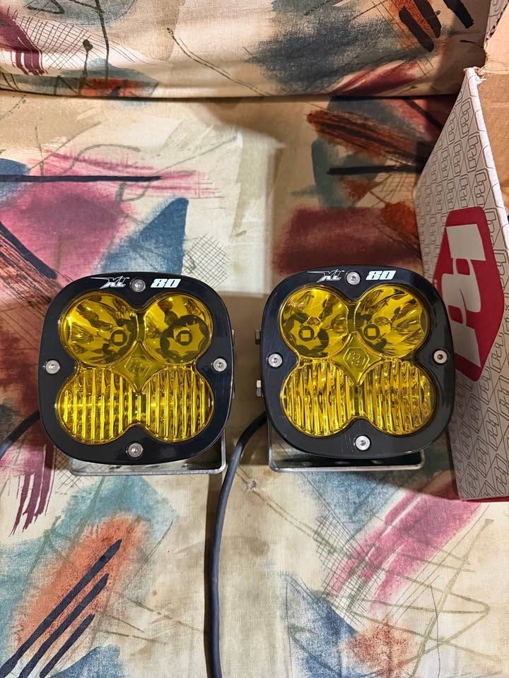 Baja Designs XL80 Amber Driving/Combo Lights Pair in Napa, CA (photo 1) — photo 1