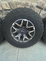 BFGoodrich All-Terrain T/A KO2 Tires 285/70/17 with Chevy ZR2 Wheels. (Full Set) in Bluffdale, UT (photo 2)